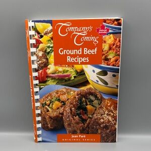 Company’s Coming- Ground Beef Recipes Cookbook - 2/$15